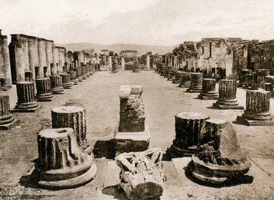 Basilica, Pompeii, Italy by Unbekannt