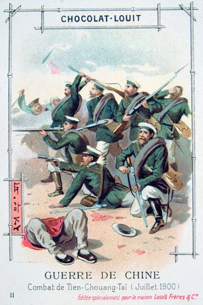 Battle at Tien-Chuang-Tai, China, Boxer Rebellion by Unbekannt