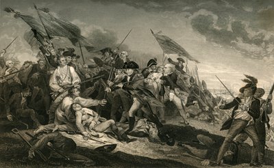 Battle of Bunker Hill, 1877 by Unbekannt