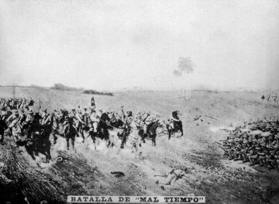 Battle of Mal Tiempo by Unbekannt