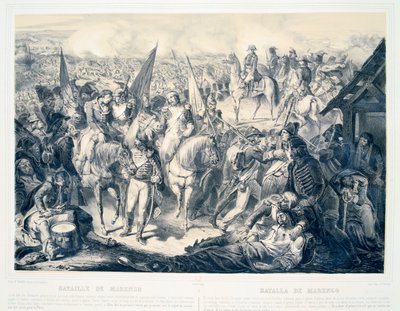 Battle of Marengo, 14 June, 1800 by Unbekannt
