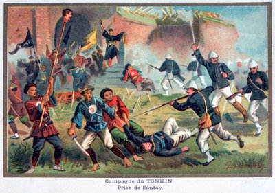 Battle of Tonkin, Franco-Chinese War, 20th century by Unbekannt