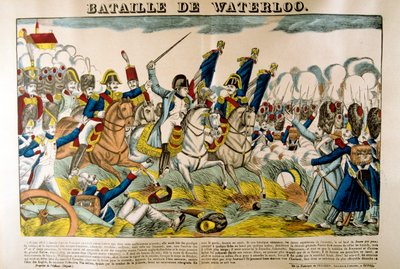 Battle of Waterloo, 18 June 1815, 19th Century by Unbekannt