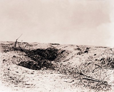 Battlefield, Tahure, Northern France, c1914-c1918 by Unbekannt