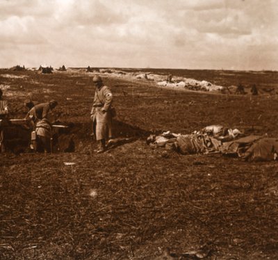 Battlefield Camp, Lihons, Northern France by Unbekannt