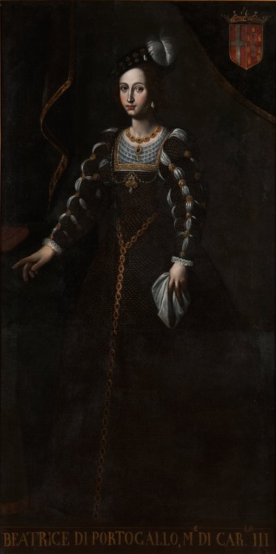Beatrice of Portugal, Duchess of Savoy by Unbekannt