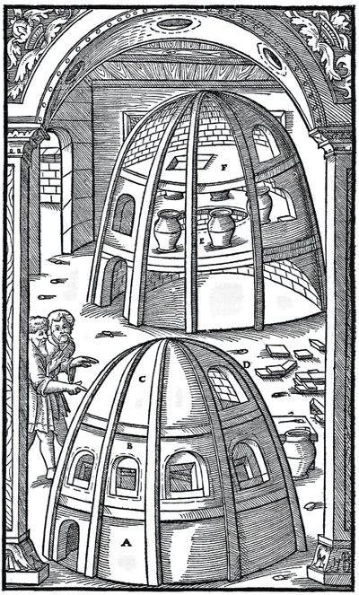 Beehive Design Furnace by Unbekannt