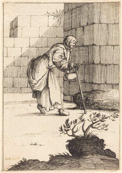 Beggar Woman by Unbekannt