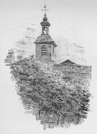 Belfry, St. Helens Church, 1890 by Unbekannt