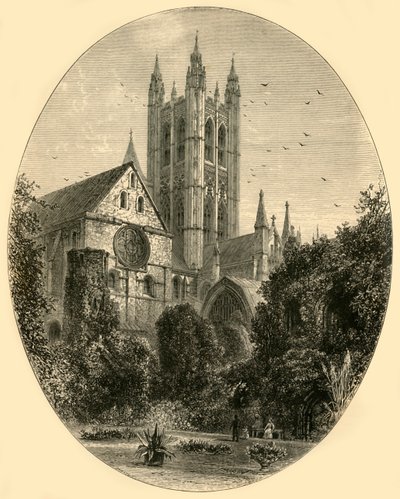 Bell Harry Tower, Canterbury Cathedral, 1890 by Unbekannt