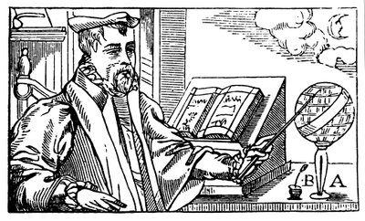 Bernard Abattia, 16th Century French Astrologer by Unbekannt