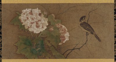 Bird and Flowers, Muromachi Period by Unbekannt