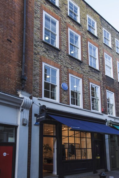 Blue plaque, Thomas Hearne by Unbekannt