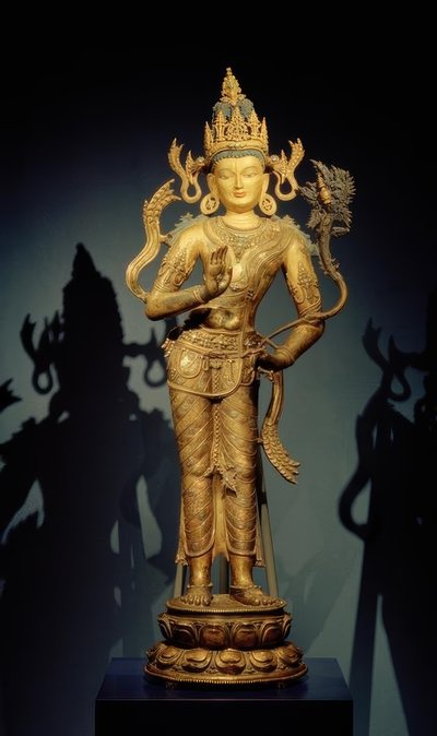 Bodhisattva Maitreya / Sculpture, 11th-12th Century by Unbekannt