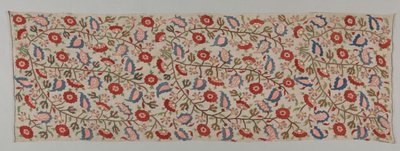 Bolster Cover, 19th century by Unbekannt