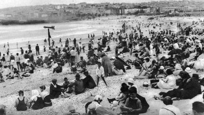 Bondi Beach, Sydney, New South Wales, Australia, c1924 by Unbekannt