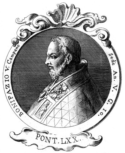 Boniface V, Pope of the Catholic Church by Unbekannt