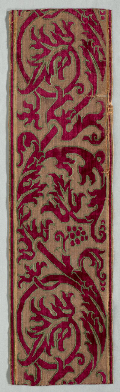 Border Fragment, late 1600s by Unbekannt