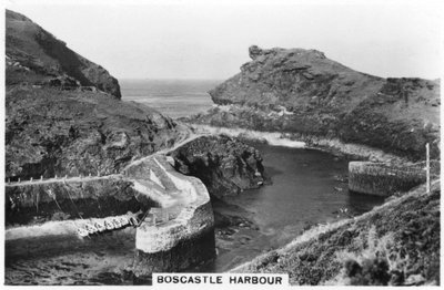 Boscastle Harbour, Cornwall, 1937 by Unbekannt