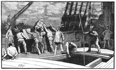Boston Tea Party by Unbekannt
