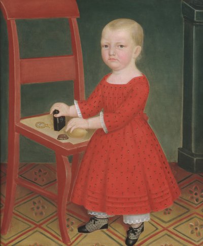 Boy with Blond Hair by Unbekannt