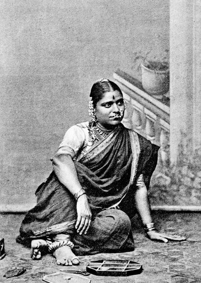 Brahmin woman, India by Unbekannt