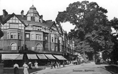 Broadway, Worthing, West Sussex, c1900s-c1920s by Unbekannt