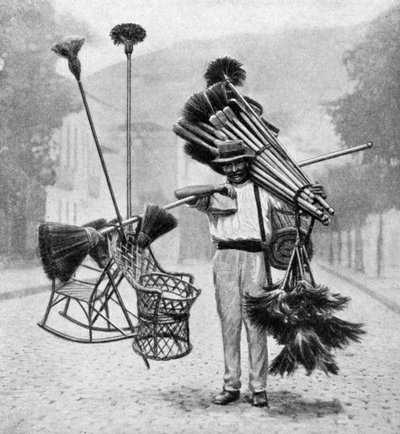 Broom Vendor, Rio de Janeiro, Brazil by Unbekannt
