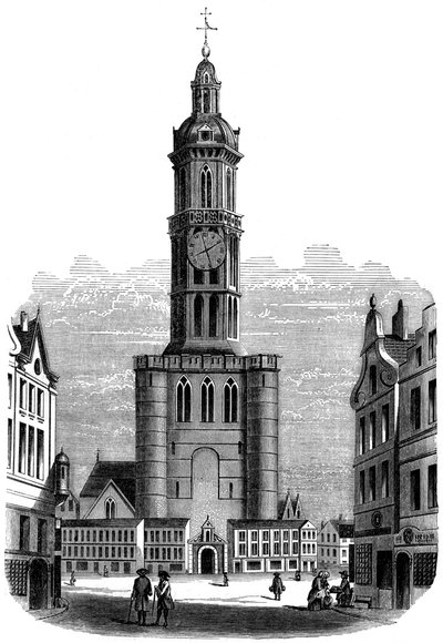 Brussels Town Hall by Unbekannt