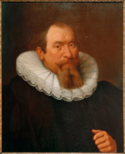 Bust Portrait of a Gentleman with Long Chin Beard, Facing Right by Unbekannt