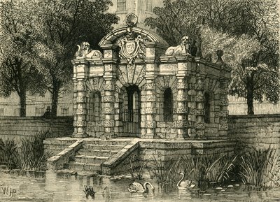 Buckingham Gate in 1830 by Unbekannt