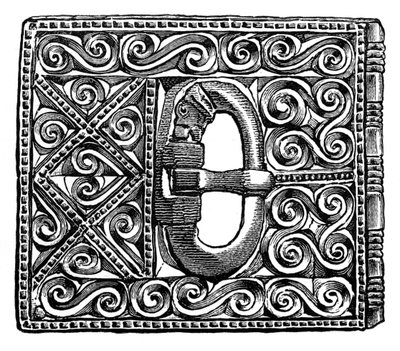 Buckle from Smithfield, London, 1893 by Unbekannt