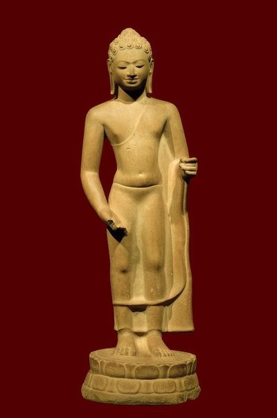 Cambodian Buddha, Pre-Angkor Period, 7th century by Unbekannt