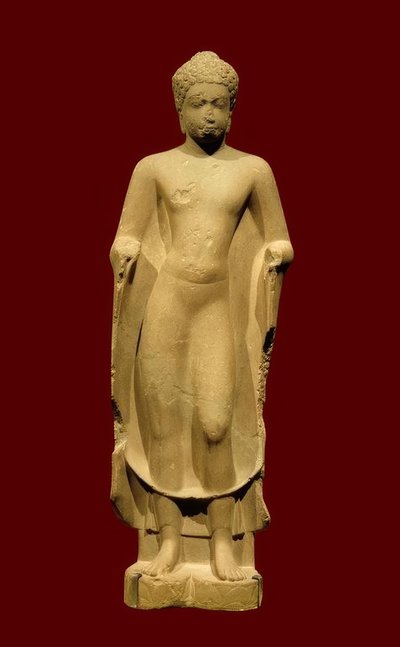 Cambodian Buddha, Pre-Angkor Period, 7th century by Unbekannt