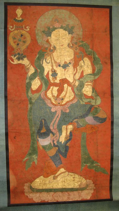 Buddhist Attendant, Possibly a Dakini by Unbekannt