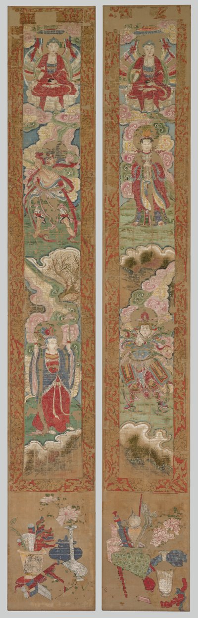Buddhist Panel by Unbekannt
