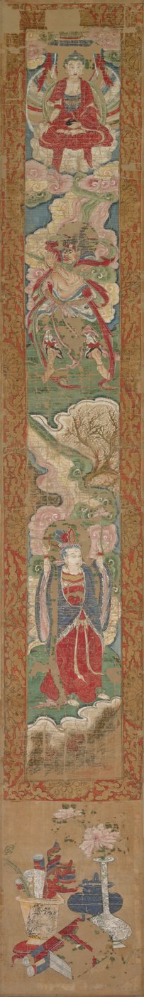 Buddhist Panel by Unbekannt