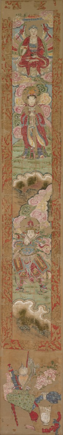 Buddhist Panel by Unbekannt