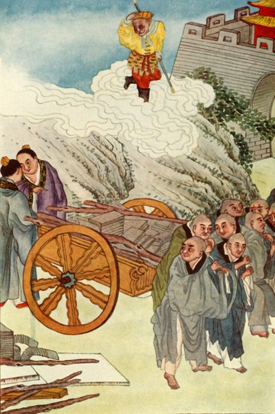 Buddhists as Slaves in Slow-Carts Country by Unbekannt