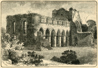 Buildwas Abbey, 1898 by Unbekannt