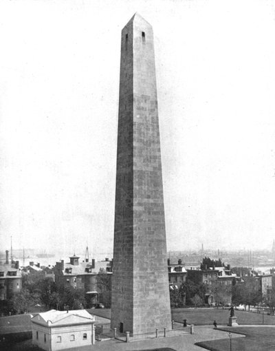 Bunker Hill Monument, Charlestown, Massachusetts, USA by Unbekannt