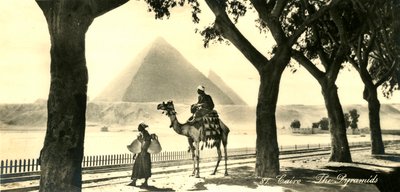 Cairo - The Pyramids, c1918-c1939 by Unbekannt
