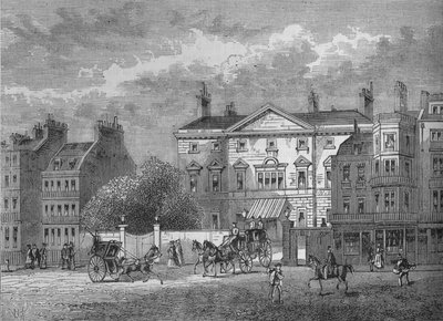 Cambridge House, Westminster, London, c1854-1878 by Unbekannt