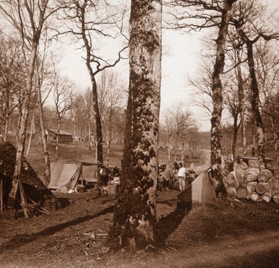 Camp, Genicourt, Northern France by Unbekannt