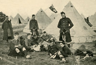 Canadian soldiers, First World War by Unbekannt