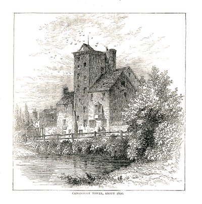 Canonbury Tower, About 1800, 1878 by Unbekannt