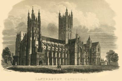 Canterbury Cathedral by Unbekannt