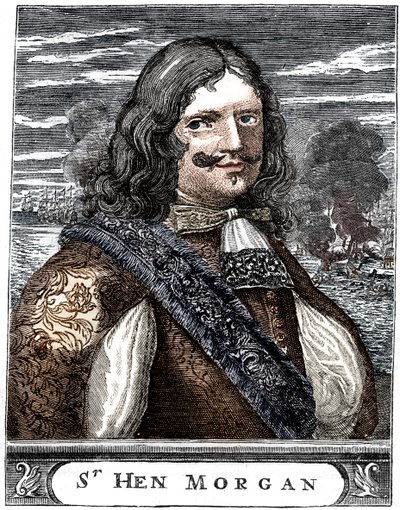 Captain Morgan, 17th century buccaneer, c1880 by Unbekannt