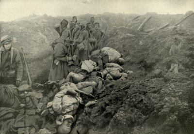 Captured German Trenches at Les Eparges, 1919 by Unbekannt