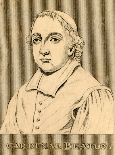 Cardinal Beaton, 1494-1546, 1830 by Unbekannt